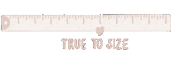 Fashion Sizing Sticker by Aria Rose