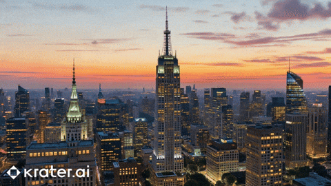 New York City Nyc GIF by Krater.ai