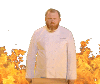 angry fire Sticker by Телеканал Пятница!