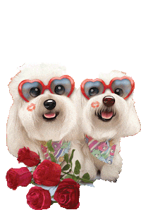 Dog Sticker by HammyandBrody