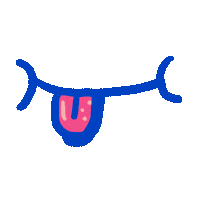 sticker smiling by Nate