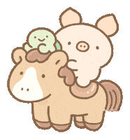 New Year Horse Sticker by BREAD TREE