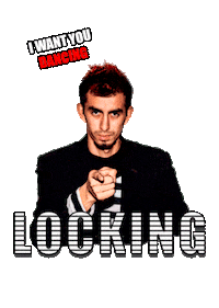 Locking Sticker by Full Dance