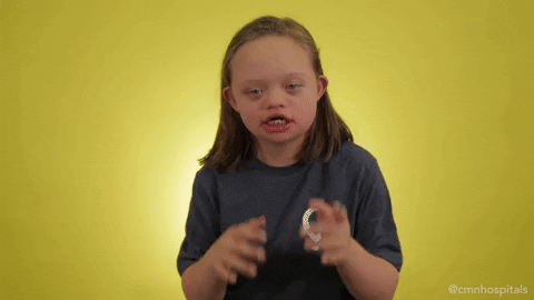 Girl Slow Clap GIF by Children's Miracle Network Hospitals