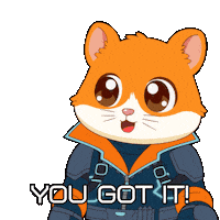 You Got It Yes Sticker by Hamieverse