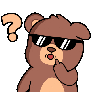 Question Mark What Sticker by BEARISH