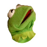 kermit STICKER by imoji