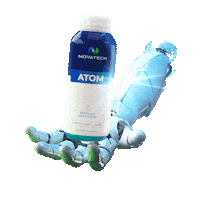 Atom Sticker by Novatech Agro