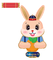 enfagrowmy rabbit cny chinese new year lunar new year Sticker