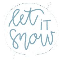 Let It Snow Sticker