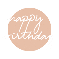 Happy Birthday Sticker