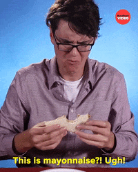 Mayonnaise Ugh GIF by BuzzFeed