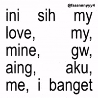 My Love Text GIF