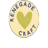 Sticker by Renegade Craft