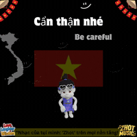 Warning Take Care GIF by Zhotcita