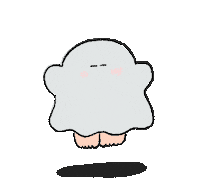 Ghost Gisoshussha Sticker