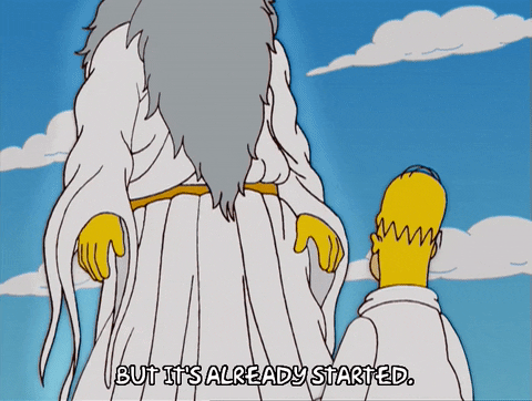 Talking Episode 19 GIF by The Simpsons
