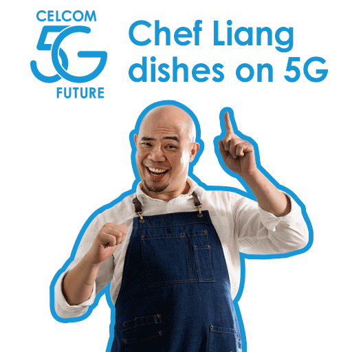 Chef Cooking GIF by Celcom