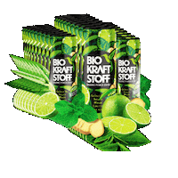Ice Tea Ginger Sticker by BiOKRAFTSTOFF - ORGANIC POWER DRINK