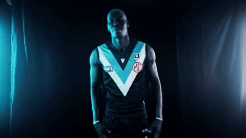 Aussie Rules Flex GIF by Port Adelaide FC