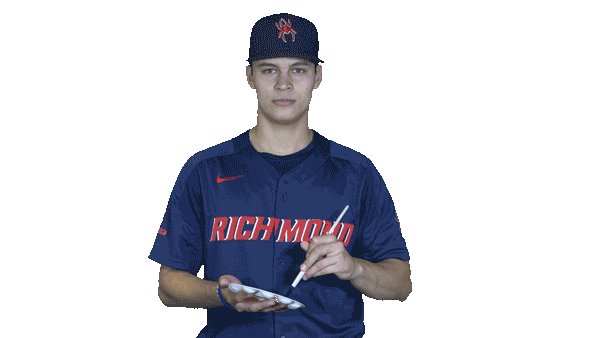 Paint Jeremy Sticker by Richmond Spiders