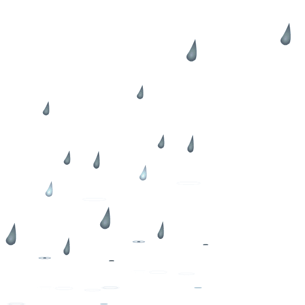 sticker rain by ladypat