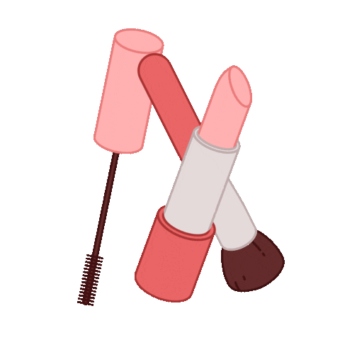 Make Up Girl Sticker
