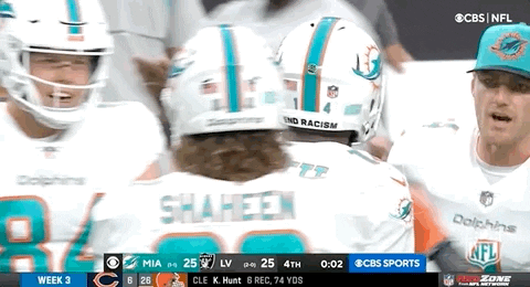 Miami Dolphins Football GIF by NFL