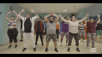 Gym Zumba GIF by Playz