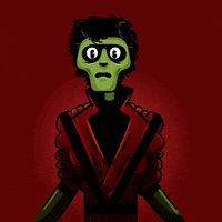 Gokceakgul dance horror scary zombie GIF