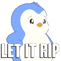 Penguin Fart Sticker by Pudgy Penguins