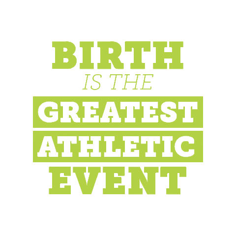 BIRTHFIT fitness b pregnant pregnancy Sticker