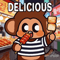 Hungry Bon Appetit GIF by Chimpers