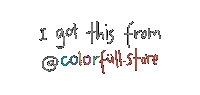 Colorfull Store Sticker by colorfüll