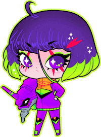 Neon Genesis Evangelion Girl Sticker by shourimajo