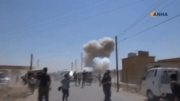 Activists Report Several Injured in Bomb Blast on Anti-Turkish Protest Near Manbij
