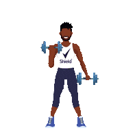 ShieldSouthAfrica shield notdoneyet banyanabanyana dryandfresh Sticker