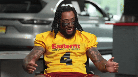 Double Take Nfl GIF by Easterns Automotive Group