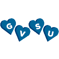 Valentines Day Conversation Hearts Sticker by Grand Valley State University