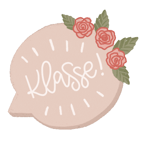 ruthlangedesign giphyupload blumen toll sprechblase Sticker