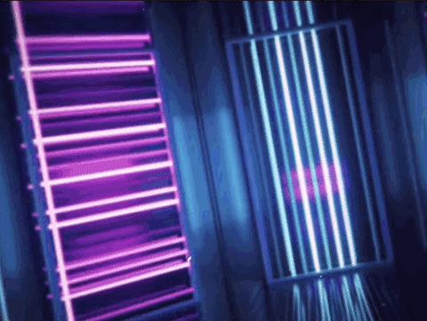 Outrun Neon Lights GIF by RIOT MUSIC