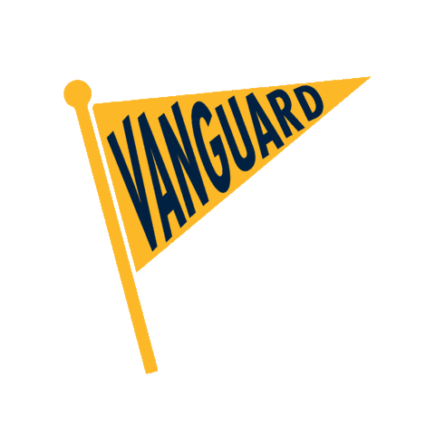 Lions Pennant Sticker by Vanguard University
