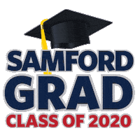 Samford Class Of 2020 Sticker by Samford University