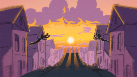 In The Clouds Love GIF by CC0 Studios