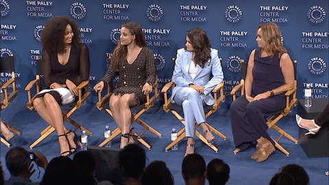 sarah jeffery point GIF by The Paley Center for Media