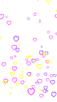 In Love Hearts Sticker