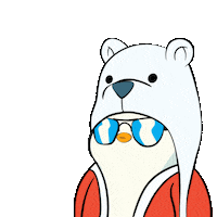 Greetings Flirting Sticker by Pudgy Penguins