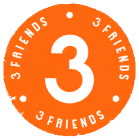 3friends icecream jaatelo 3friends 3kaveria Sticker