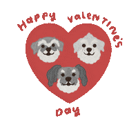 In Love Dogs Sticker by Ann of Facedit