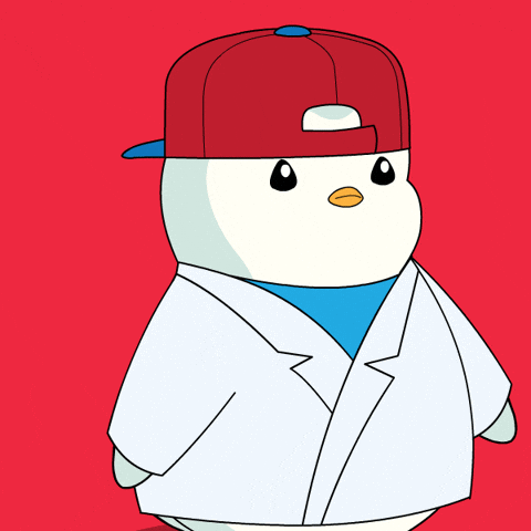 Scared Oh No GIF by Pudgy Penguins